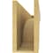 Ekena Millwork 6"W x 36"D x 12"H Thin Legacy Rough Cedar Woodgrain TimberThane Corbel, Primed Tan CORUR06X36X12LGYRCPR - alternate 3